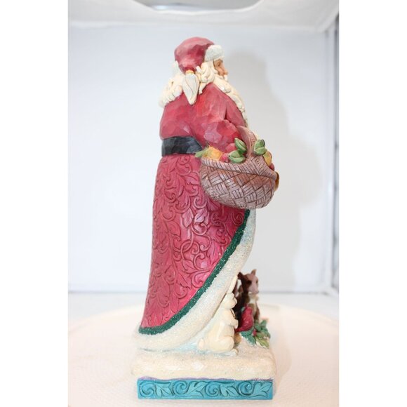 Jim Shore - A Festive Forage Santa - Heartwood Creeek - Picture 4 of 9